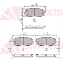 Fren Balatası On Kıa Sorento Iıı 14> Sportage 2.0 Crdı 15>