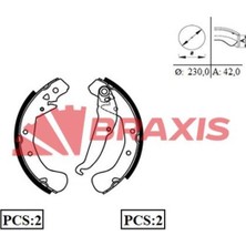 Arka Fren Balatası Pabuc Ince Tıp Astra F Astra G Vectra B Zafıra A