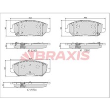 Fren Balatası Hyundaı On I30 2016-> Kıa Ceed 2018->