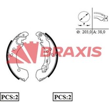 Arka Fren Balatası Pabuc Mıcra Iıı K12 03>10 Note 07>10 Clıo Iı 04> Clıo Iıı 05>