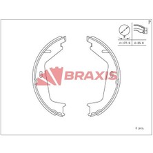 El Fren Balatası C70 Iı S60 I S80 I S80 Iı V70 I V70 Iı V70 Iıı XC70 Iı XC90 I