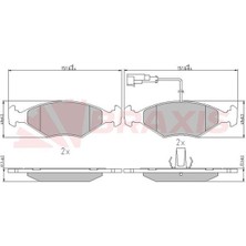 Fren Balatası On Fıslı Palıo 1.4 Sıena