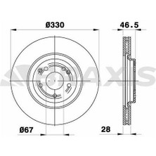 Fren Diski On (Amg) W203 02>07 S203 02>07 C209 02>09 R171 04>11