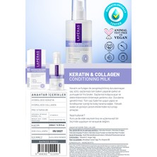 Laperas Uv Filtreli Keratin Kolajen Durulanmayan Vegan Saç Bakım Sütü 2'li Paket