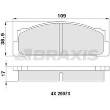 Ön Fren Balatası M124 M131