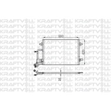 Klima Radyatörü (610×415×16) / (Kondanser) Passat A4 1.9tdı 1.8 / 1.8t 97>