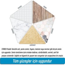Grimor Life Turbo Pedallı Mop Temizlik Seti Kova Paspas 16 lt