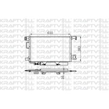 Klima Radyatörü W203 02>07 CL203 02>08 S203 03>07 C209 02>09 A209 03>10