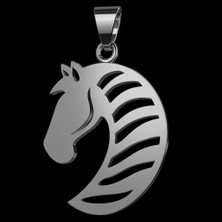 TabiTela 925 Ayar gümüş kolye zebra SM5834