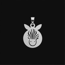 TabiTela 925 Ayar gümüş kolye zebra SM5826