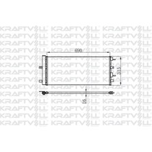 Klima Radyatörü (Kurutucu Ile) Ford Galaxy Mondeo V S Max 2.0 Tdcı 15=> (At Mt)