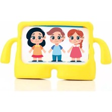 Apple Ipad 8. ve 9.nesil 2020 /2021 10.2 Inç Kılıf Yumuşak Standlı Silikon Kids Çocuk Kılıfı