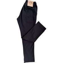Siyah Dokuma Pamuklu Jogging Fit Erkek Pantolon