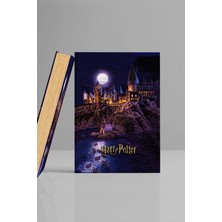 Kitap Görünümlü Dekoratif Kutu 16,5X24,5 cm Harry Potter Hogwarts Binası Lisanslı