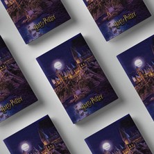 Kitap Görünümlü Dekoratif Kutu 16,5X24,5 cm Harry Potter Hogwarts Binası Lisanslı