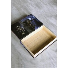 Kitap Görünümlü Dekoratif Kutu 16,5X24,5 cm Harry Potter Hogwarts Binası Lisanslı