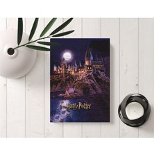 Kitap Görünümlü Dekoratif Kutu 16,5X24,5 cm Harry Potter Hogwarts Binası Lisanslı