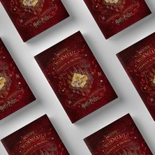 Kitap Görünümlü Dekoratif Kutu 16,5X24,5 cm Harry Potter Çapulcu Haritası Lisanslı