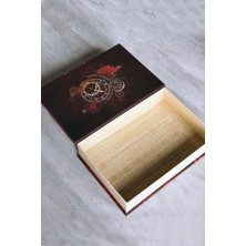 Kitap Görünümlü Dekoratif Kutu 16,5X24,5 cm Harry Potter Çapulcu Haritası Lisanslı
