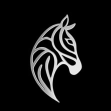 TabiTela 925 Ayar gümüş kolye zebra SM5855