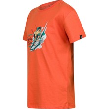 2AS Aja Çocuk Baskılı T-Shirt Turuncu 216