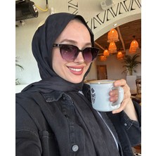 Sera Cat Eye UV400 Siyah Kadın Güneş Gözlüğü