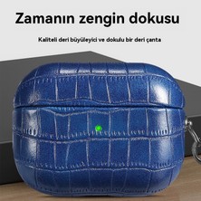 Huishang Yüksek Kaliteli Timsah Desen Için Airpodspro2 Bluetooth Kulaklık Kılıfı (Yurt Dışından)