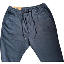 Lacivert Dokuma Pamuklu Jogging Fit Erkek Pantolon