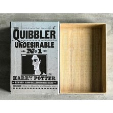 Kitap Görünümlü Dekoratif Kutu 14X21,5 cm cm Harry Potter Quibbler Lisanslı
