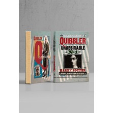 Kitap Görünümlü Dekoratif Kutu 14X21,5 cm cm Harry Potter Quibbler Lisanslı