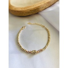 Dorika Zirkon Taşlı Pandora Bileklik