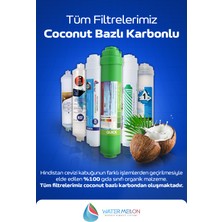 Watermelon Açık Kasa Su Arıtma Cihazı Uyumlu 10'' Inch 1 Mikron Sediment Spun Filtre ( 5 Adet )
