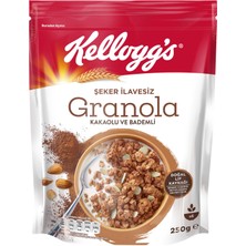 Şeker Ilavesiz Granola Kakao ve Bademli 250X10 ,%43 Yulaf Içerir, Lif Kaynağı