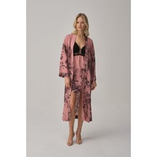 Pierre Cardin Vegan Ipek Saten Dörtlü Gelin Çeyiz Takımı - LX.25244 Rose