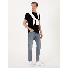 Pierre Cardin Erkek Mavi Slim Fit Jean Pantolon 50302709-VR036