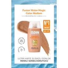 Isdın Fotoprotector Fusion Water Magic Medium SPF50 50ML | Güneş Koruyucu