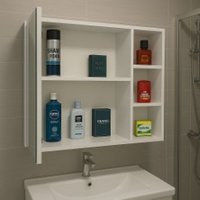 By Golden Aynalı Banyo Dolabı
