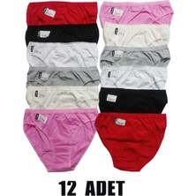 Genel Tutku 0531-12 12'li Bayan Bikini Seti Karışık Renkler ile Yaz Plaj Modası