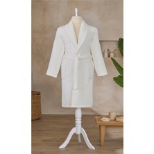 Özdilek Battal Boy Tek Bornoz Şalyaka-Classic Krem (3xl Beden)