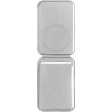 Buff iPhone Walletmag 2.0 Stant Manyetik Deri Cüzdan Gray