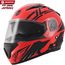 Scoyco Çene Açılır Kask FF-868 Azrael