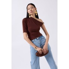 Arben Boutique Aksesuar Detay Cutout Bluz