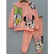 Kız Çocuk Mickey Eşofman Takımı