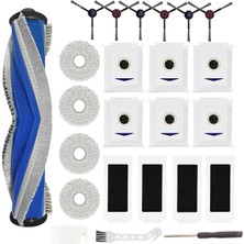 Pshcooe Ecovacs Deebot T30 Pro Omni / T30 Omnı Robot Süpürge Ana Yan Fırça Hepa Filtre Paspas Bezi Toz Torbaları Parçaları (Yurt Dışından)