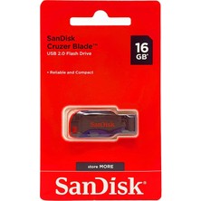 Sandisk Flash Bellek Sandisk Cruzer Blade 16GB SDCZ50-016G-B35