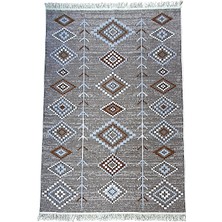 Staywithlove Kilim Çift Taraflı Kullanılabilir Lüks Dokuma Kilim