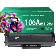 Belirtilmemiş Hp 106A (W1106A) Çipli Siyah Muadil Toner Hp Laser Mfp 135A,MFP 135AG,MFP 135R,MFP 135W Yazıcı Uyumlu