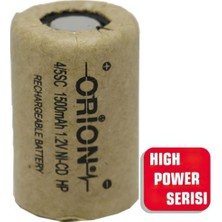 1.2V Ni-Cd 4/5sc 1500MAH Şarj Edilebilir Pil - Hp - 20 Adet