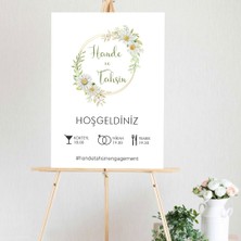 Begonya Düğün Salonu Karşılama Panosu