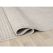 Step Serisi Naturel Bukleli Yumuşak Dokulu Iskandinav Dokuma Halı